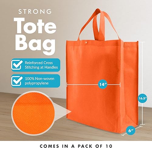 Miniatura 8 de Bolsa para comestibles reutilizable, paquete de 10 unidades, Púrpura profundo