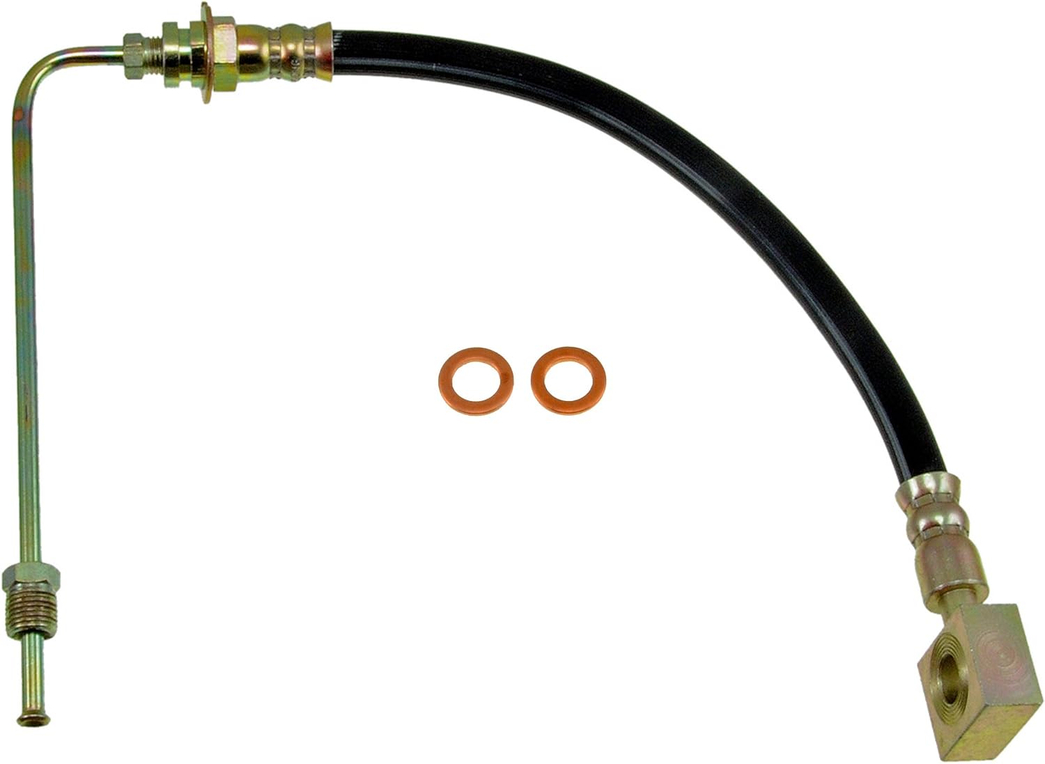 Dorman H381061 Rear Driver Side Brake Hydraulic Hose Compatible with Select Ford Models