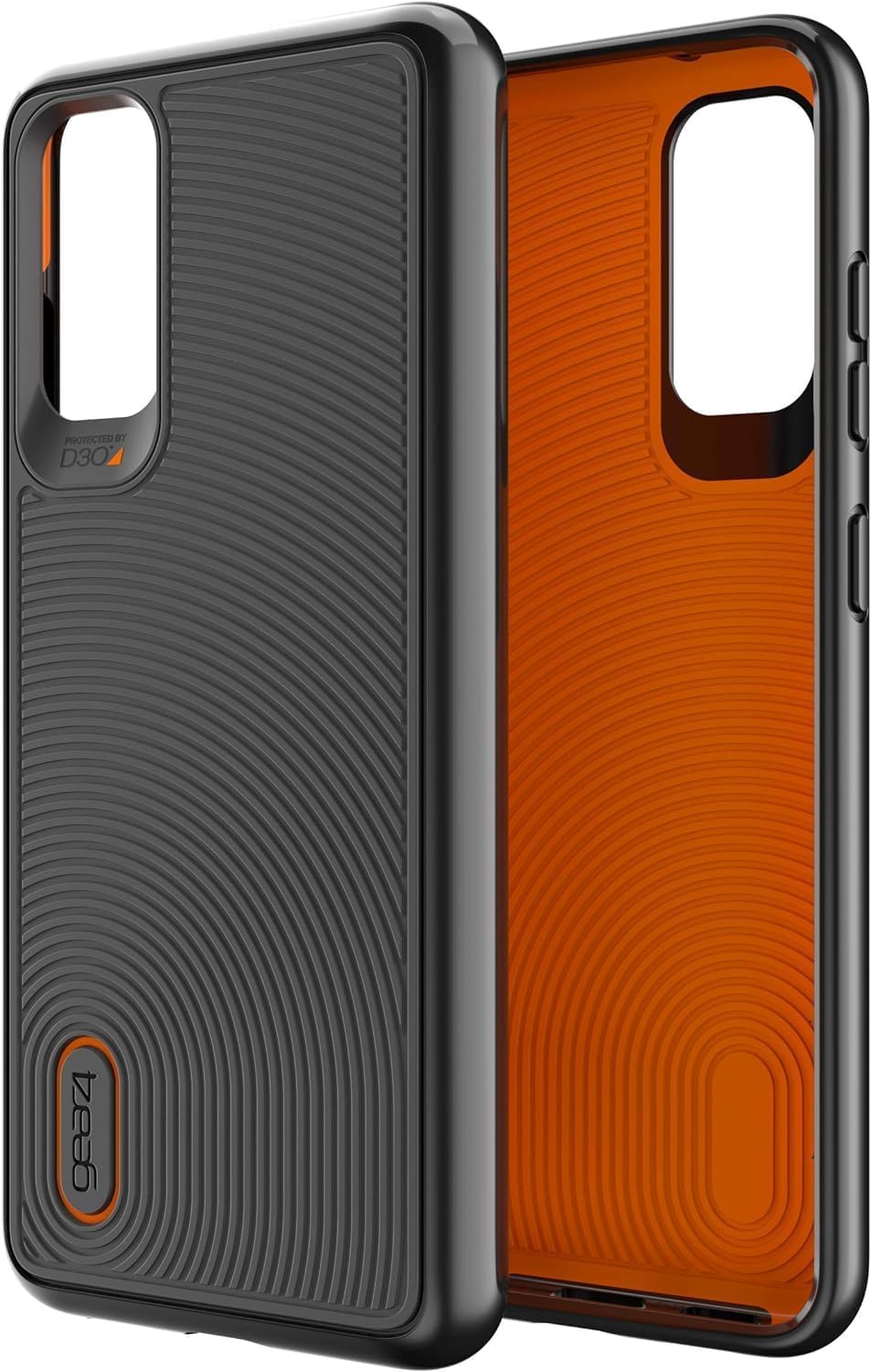 ZAGG Gear4 Battersea Designed for Samsung Galaxy S20 Case, Advanced Impact Protection by D3O - Black