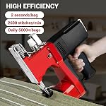 Handheld Bag Sewing Machine,Electric Industrial Portable Leather Sewing Machine for Feed Bag,Tarp,Sack Woven,Sandbags and Packing Bags