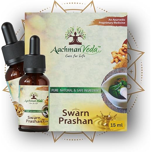 Aachman Swarna Prashan Drops - Immunity Boost - 15ml