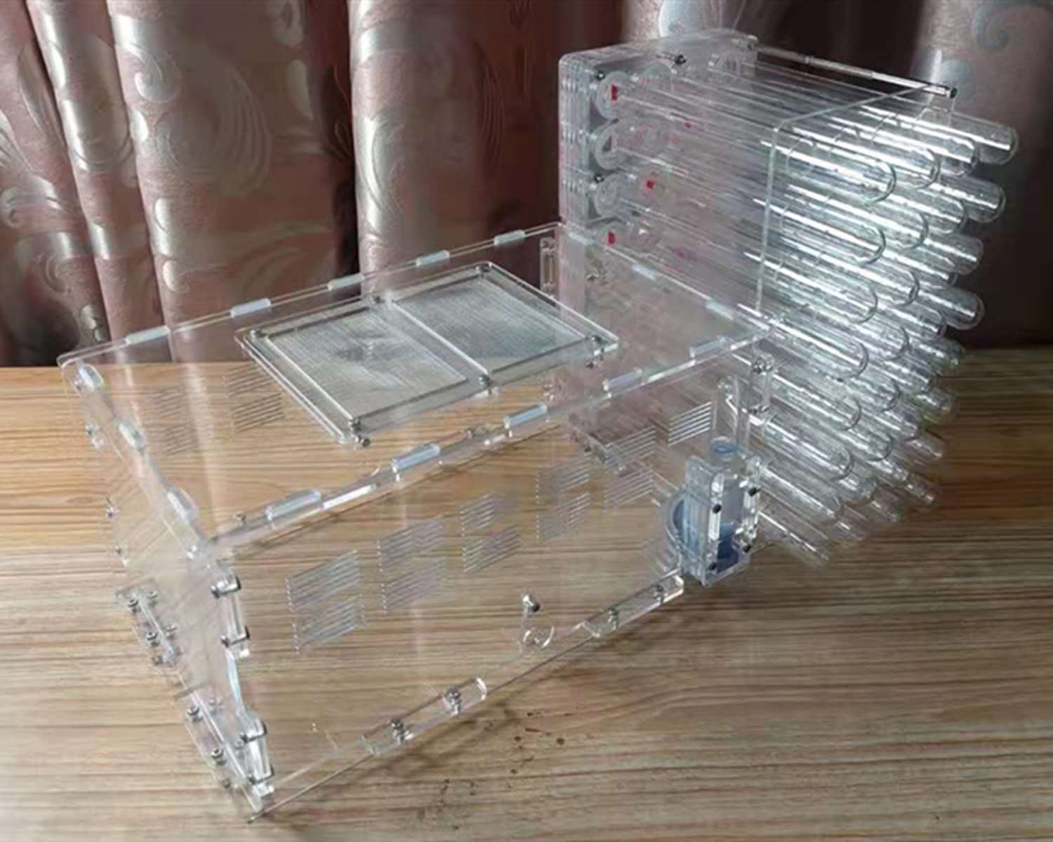 Gypsum Ant Nest Ant Farm Box Ant Workshop Worm Nest Farm Lair Feeding Box Educational Formicarium Highly Moisturizing Habitat Birthday GiftGift