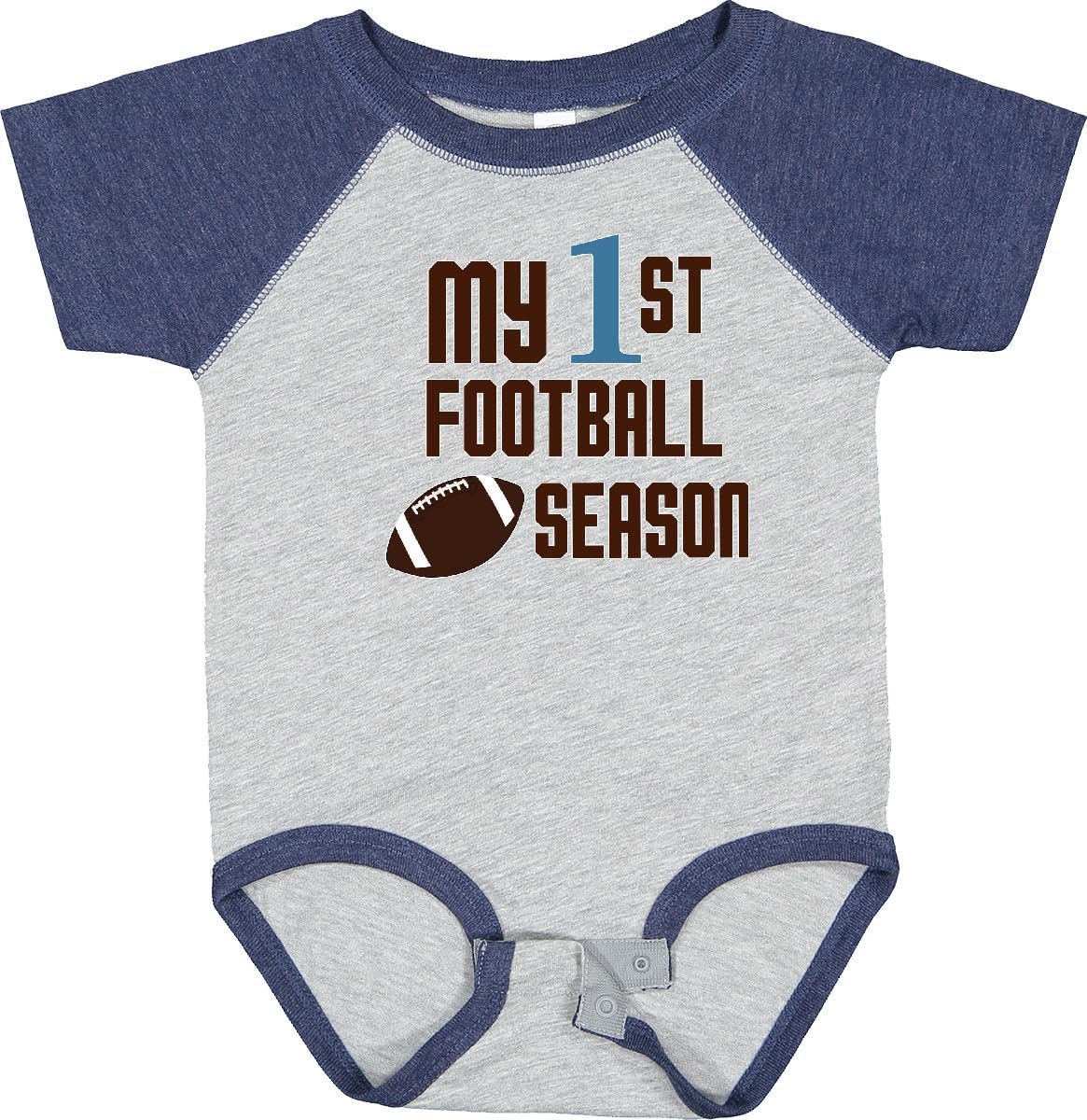inktastic My First Football Season Baby Bodysuit