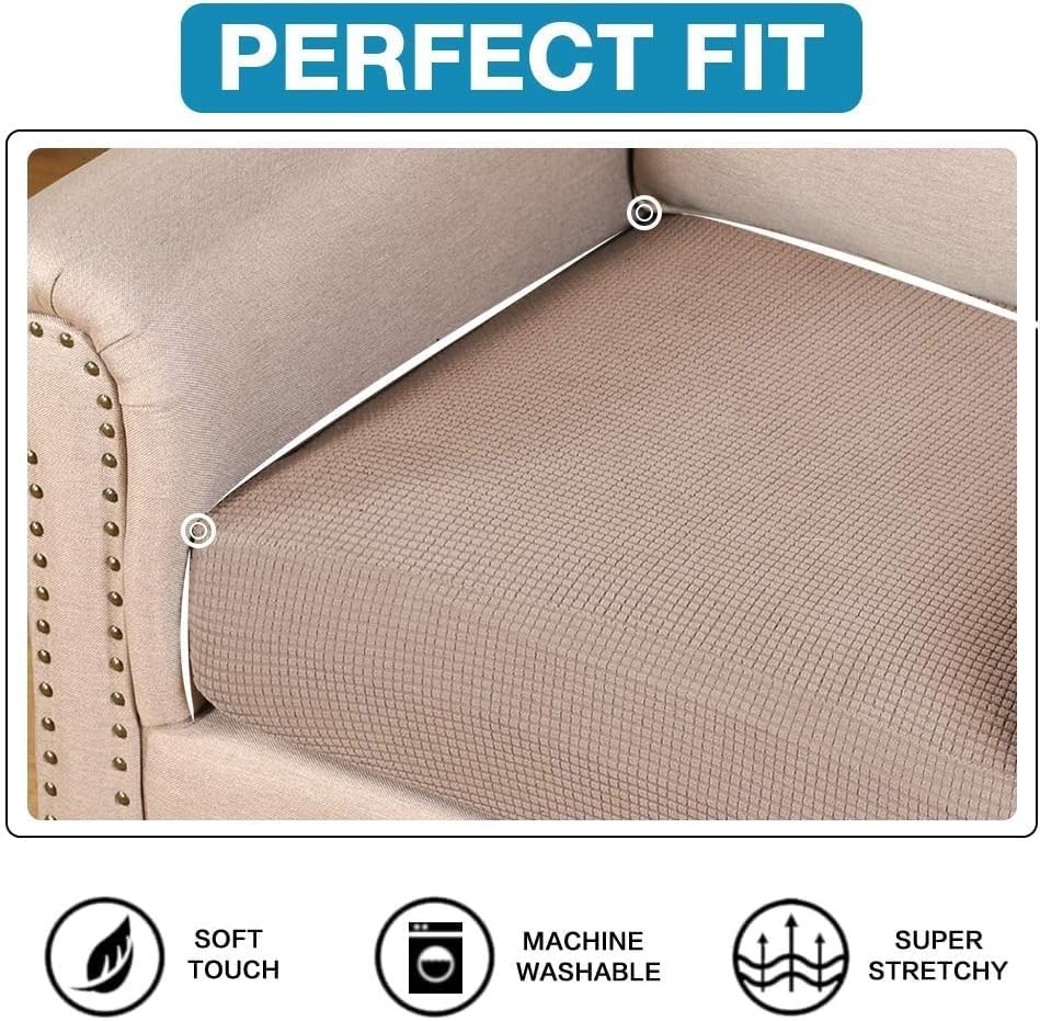 Miniatura 4 de Flamingo P Funda de cojín de asiento de alta elasticidad para sofá, protector de muebles para sofá, funda de sofá, funda de sofá, funda de sofá