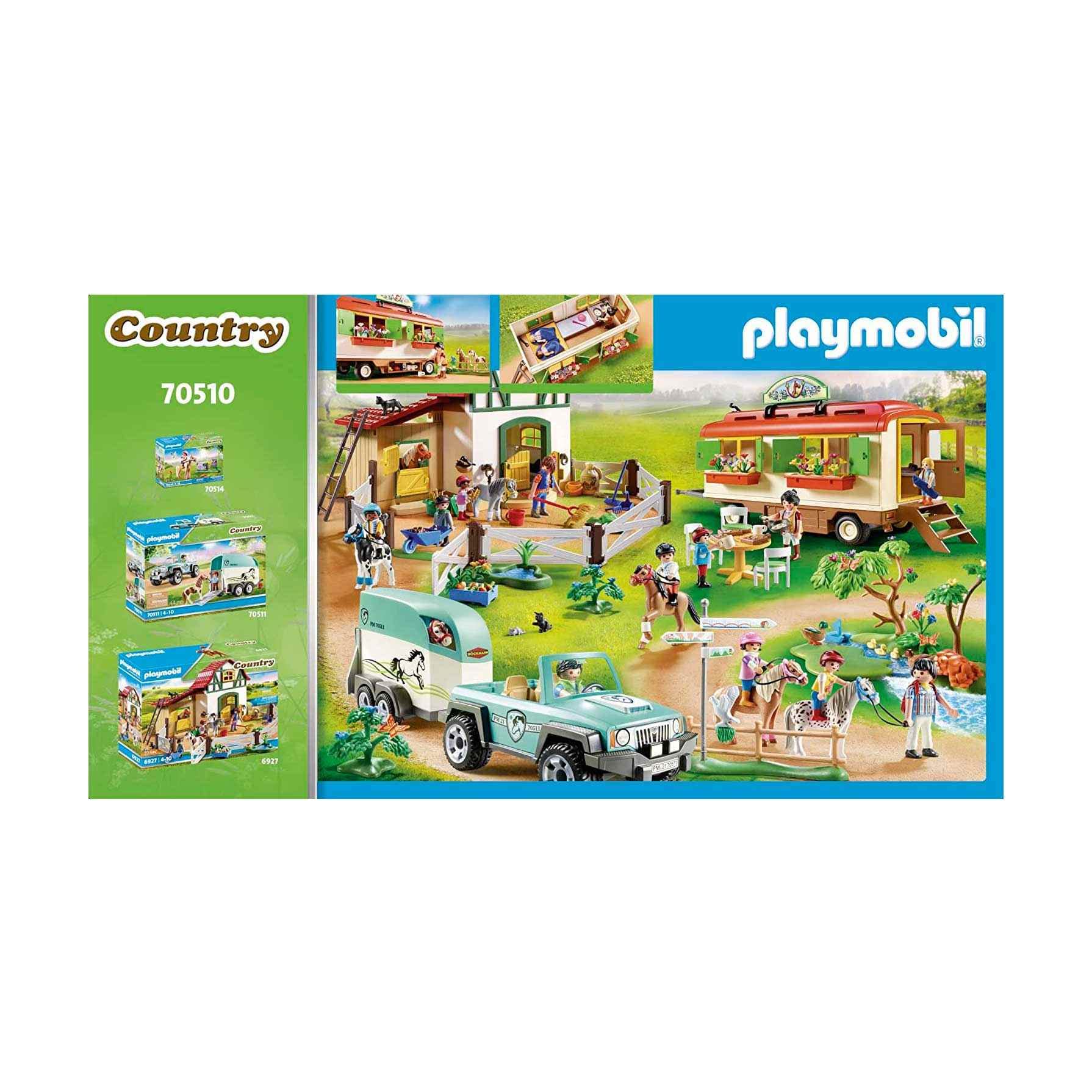 PLAYMOBIL COUNTRY - STARTER PACK BOX ET PONEYS #70501 - PLAYMOBIL / Country PLAYMOBIL COUNTRY - STARTER PACK BOX ET PONEYS #70501 - PLAYMOBIL / Country
