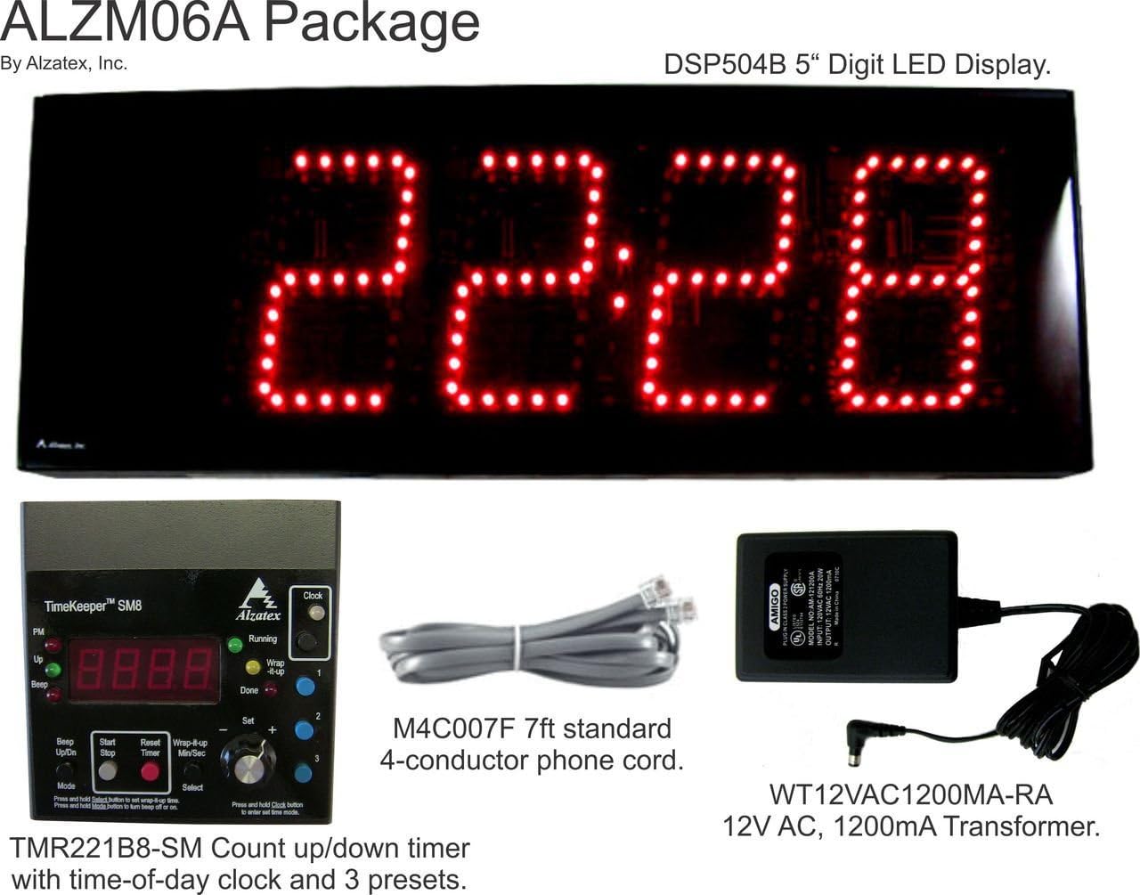 Presentation Timer w/Large LED Display TMR223B8