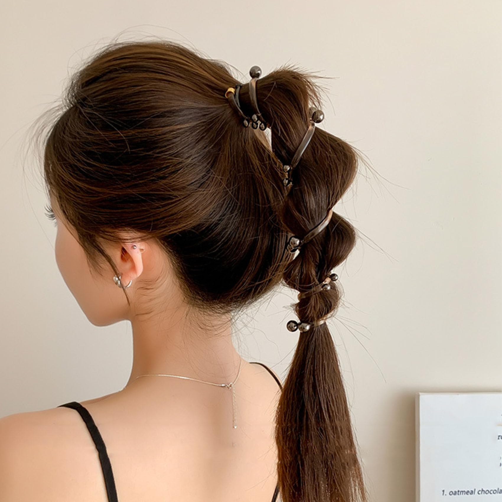 Amazon.com : 4 Pieces No Damage Soft Elastic Spiral Hair Ties
