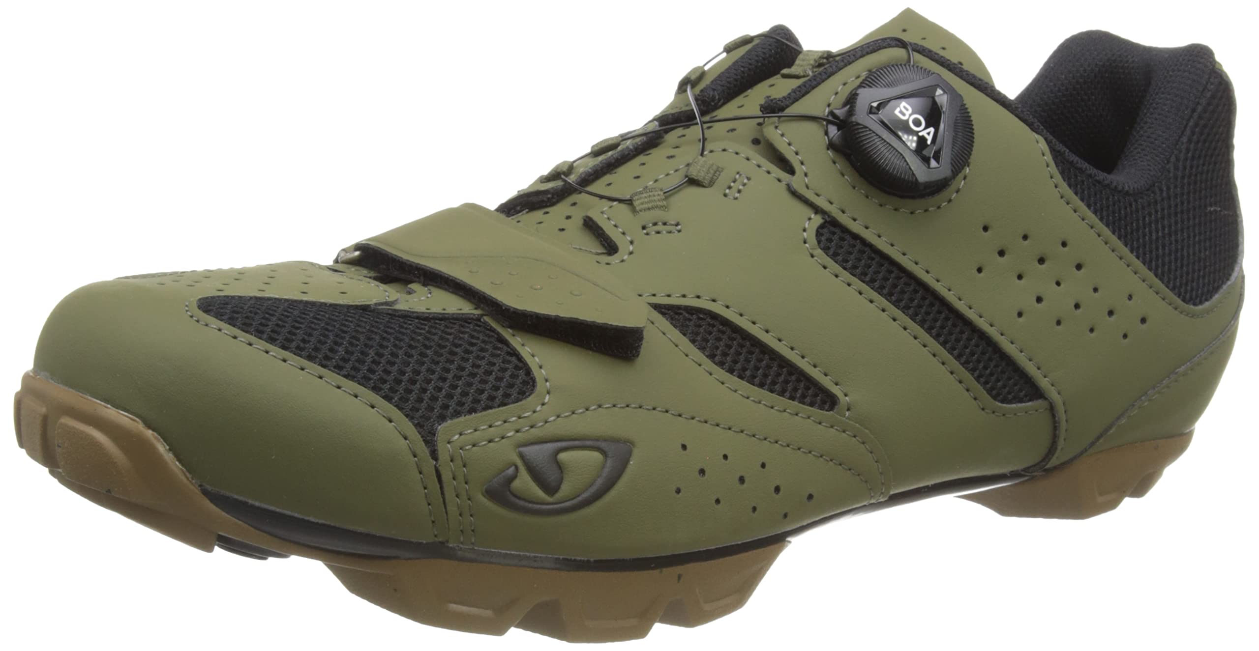 Giro Cylinder II, Men's MTB Shoes, Olive/Gum, EUR43 UK8.5