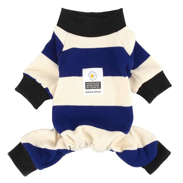 Foto 3 de 8 de ZUNEA Pijamas de Invierno para Perros Pequeños Cálido Suéter Abrigo de Punto Jersey de Perrito Ropa 4 Patas…