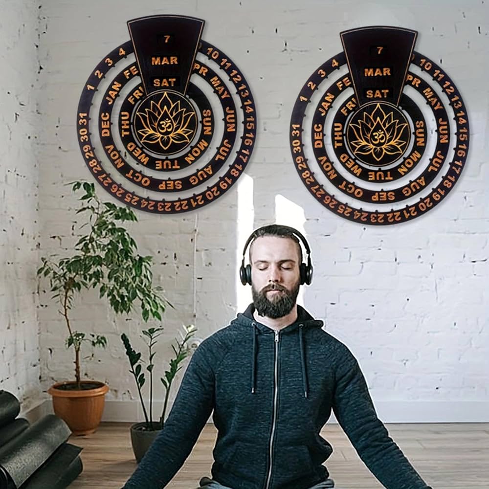 ヴィンテージ 万年 卓上 デスク カレンダー アメリカ製 ドラム型 シルバー① Park Sherman パークシャーマン 万年デスクカレンダー アメリカ