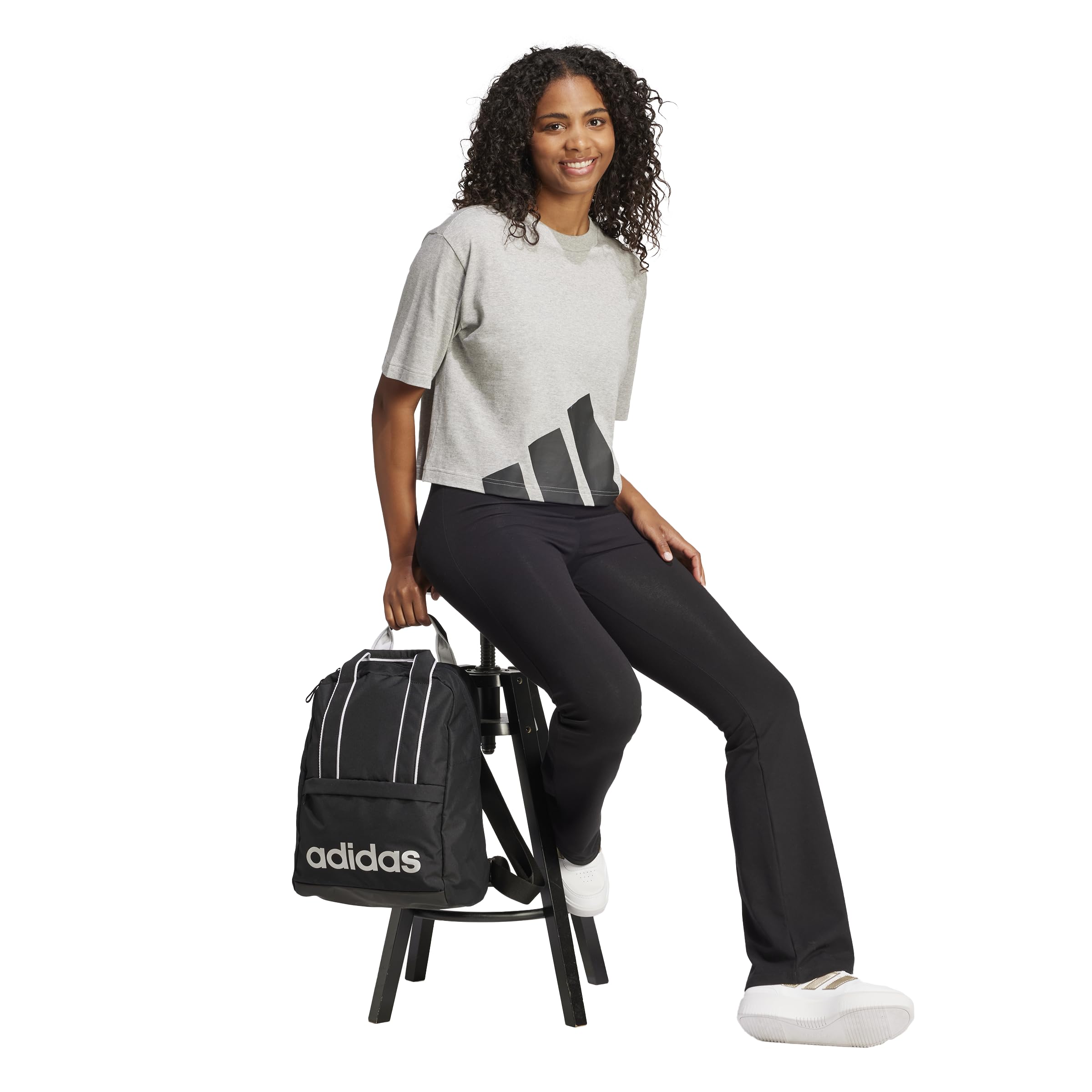 adidas Essentials Big Logo Boyfriend T-Shirt Camiseta gráfica (Manga Corta) Mujer (Pack de 1)