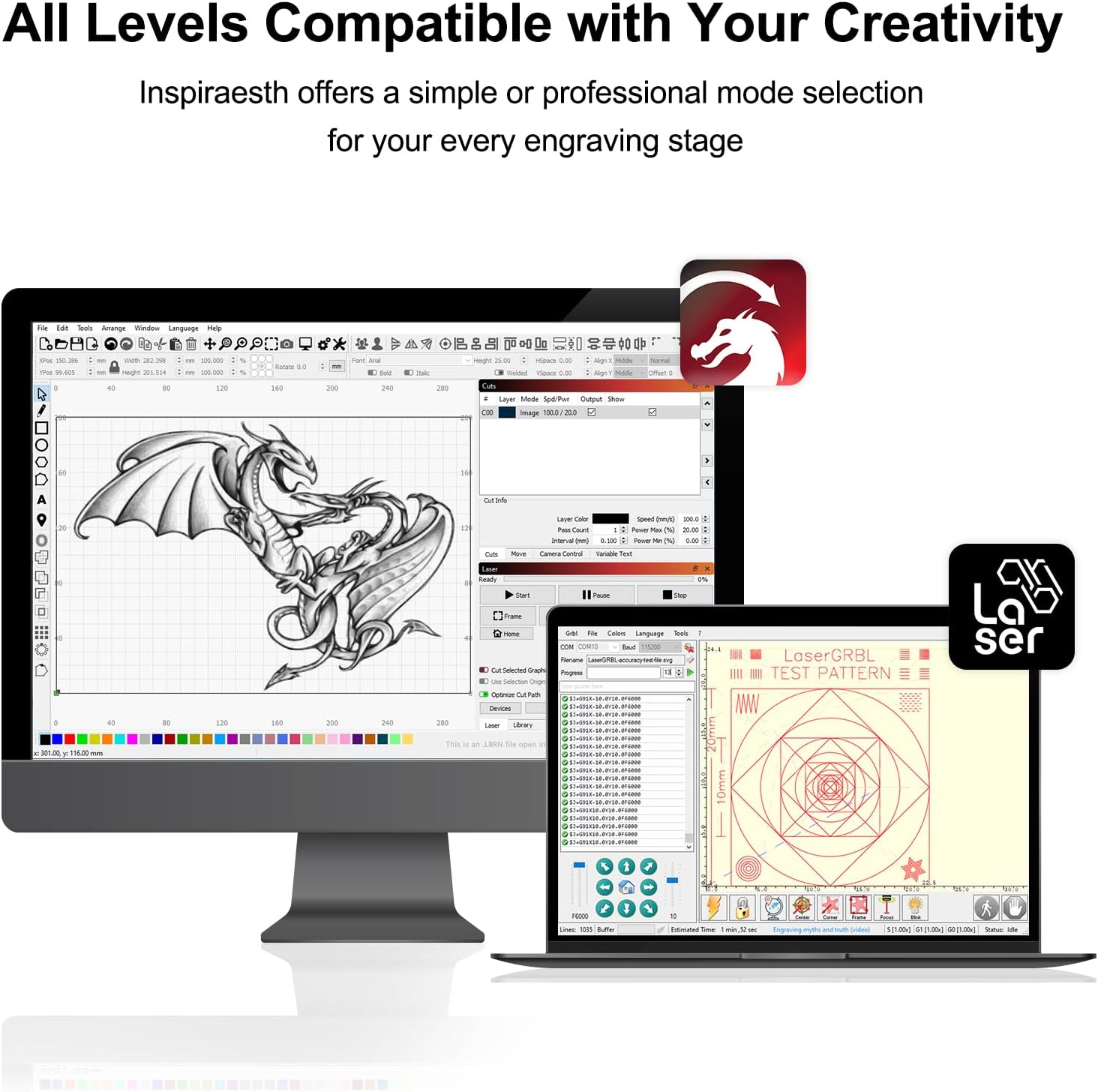 Ortur Laser Master 2 Pro S2 10000mW Laser Engraver, High Precision Laser Engraving Machine, 15,000mm/min Efficient Laser Engraver for Wood and Metal, Acrylic Glass Leather, Laser Class 4