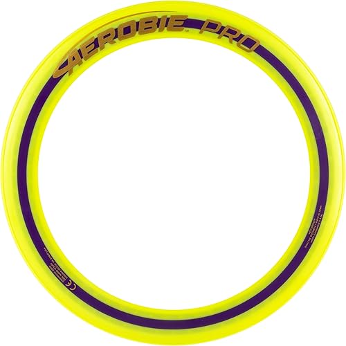 Miniatura 7 de Aerobie Pro Ring - Disco volador para exteriores, 14 pulgadas, amarillo