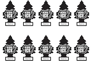 Little Trees Black Ice Car Freshener, Your Daily Dose of Invigorating Scent