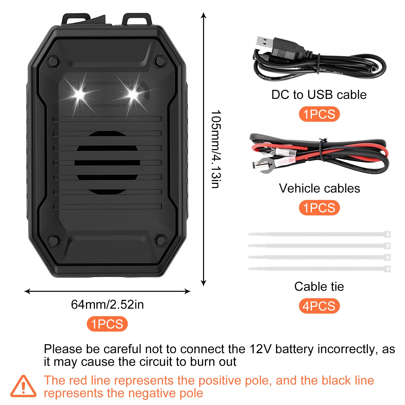 Ahuyentador de Ratas para Coche USB y 12V,Repelente Ultrasónico de Animales | con Luces LED Estroboscópicas, Anti Martas y Roedores para Motor, Garaje y Exterior, Silbato Animales Coche de Alta Potenci