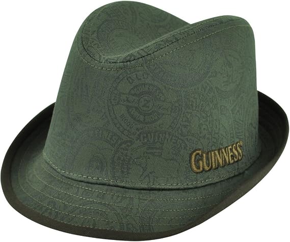 Guinness Printed Fedora Small Medium 