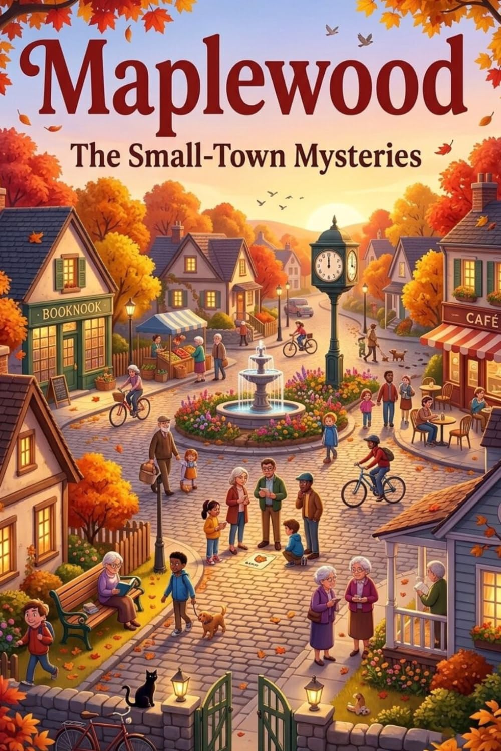 Maplewood: The Small-Town Mysteries: A Collection of 16 Cozy Mystery Short Stories for Readers of All Ages
