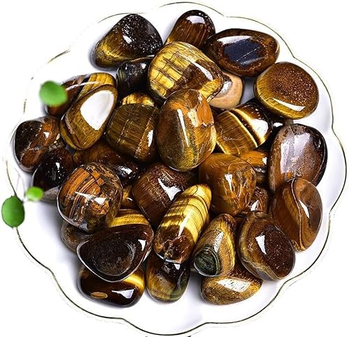 Miniatura 2 de Piedras de cristal curativas para ojos de tigre, piedras preciosas curativas de Reiki grandes de 1.25 a 2.0 pulgadas, piedras preciosas pulidas