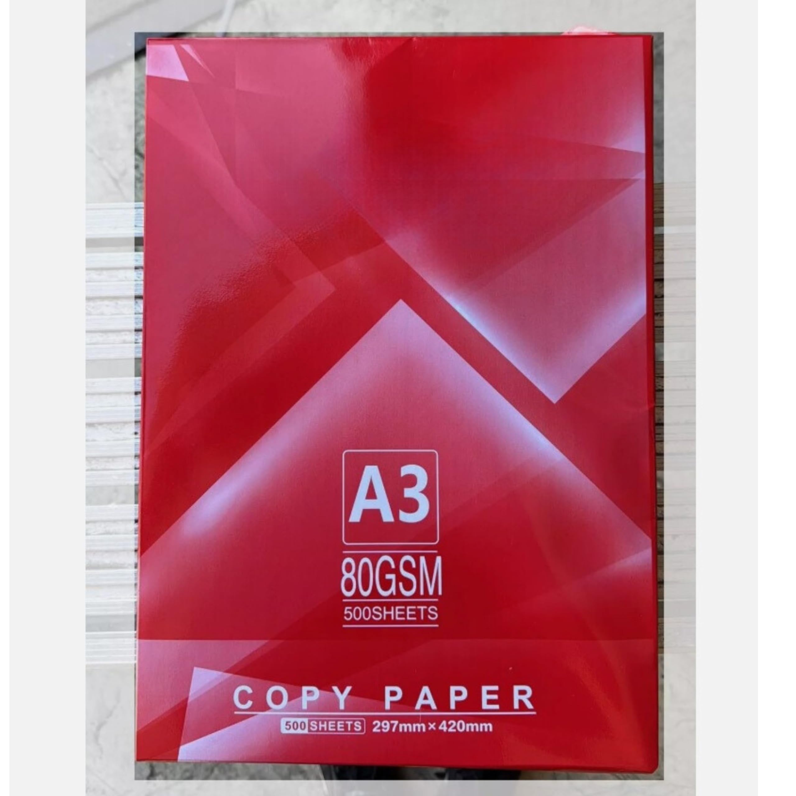 A3 Print Paper Plain White Multifunctional Paper 80gsm A3 (297mm x 420mm) White (1500 Sheets)