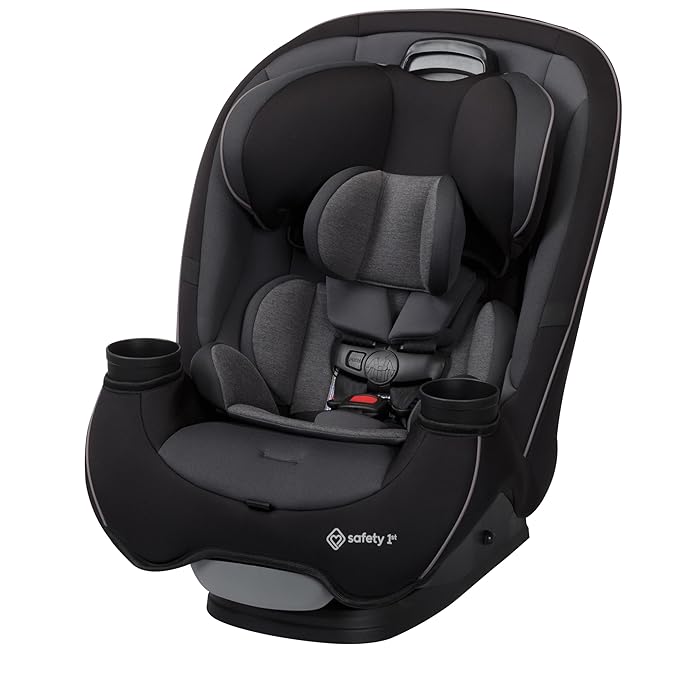 Safety 1st Grow and Go All-in-One Slim Convertible Car Seat in Black Phantom