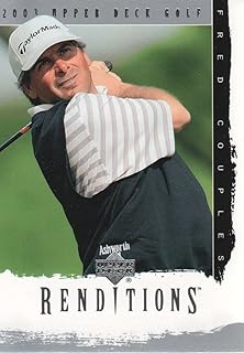 2003 Upper Deck Renditions Golf #34 Fred Couples