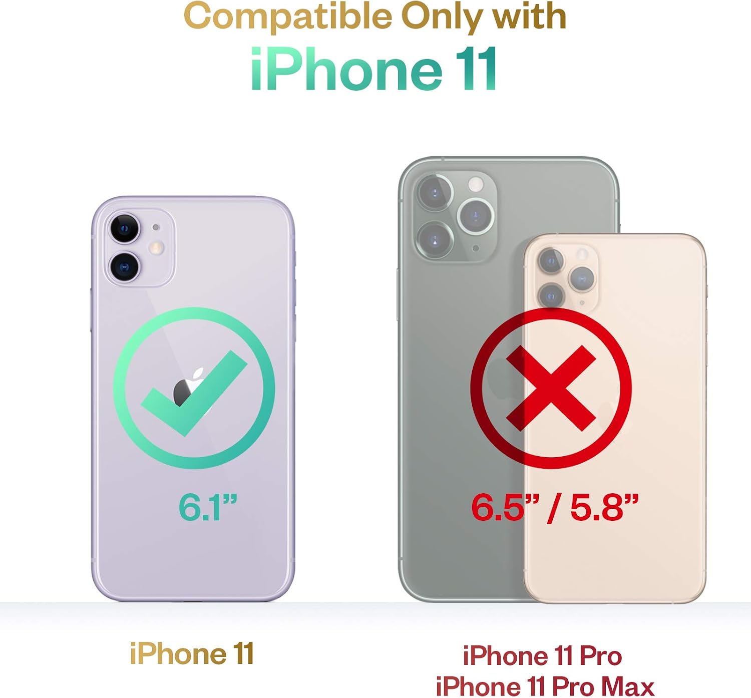 GVIEWIN Designed for iPhone 11 Case 6.1 Inch, [Built-in Screen Protector] [Full-Body Protection] Stylish Marble Shockproof Protective Phone Case Slim Thin Cover (2019 Release) (Romantic Purple)