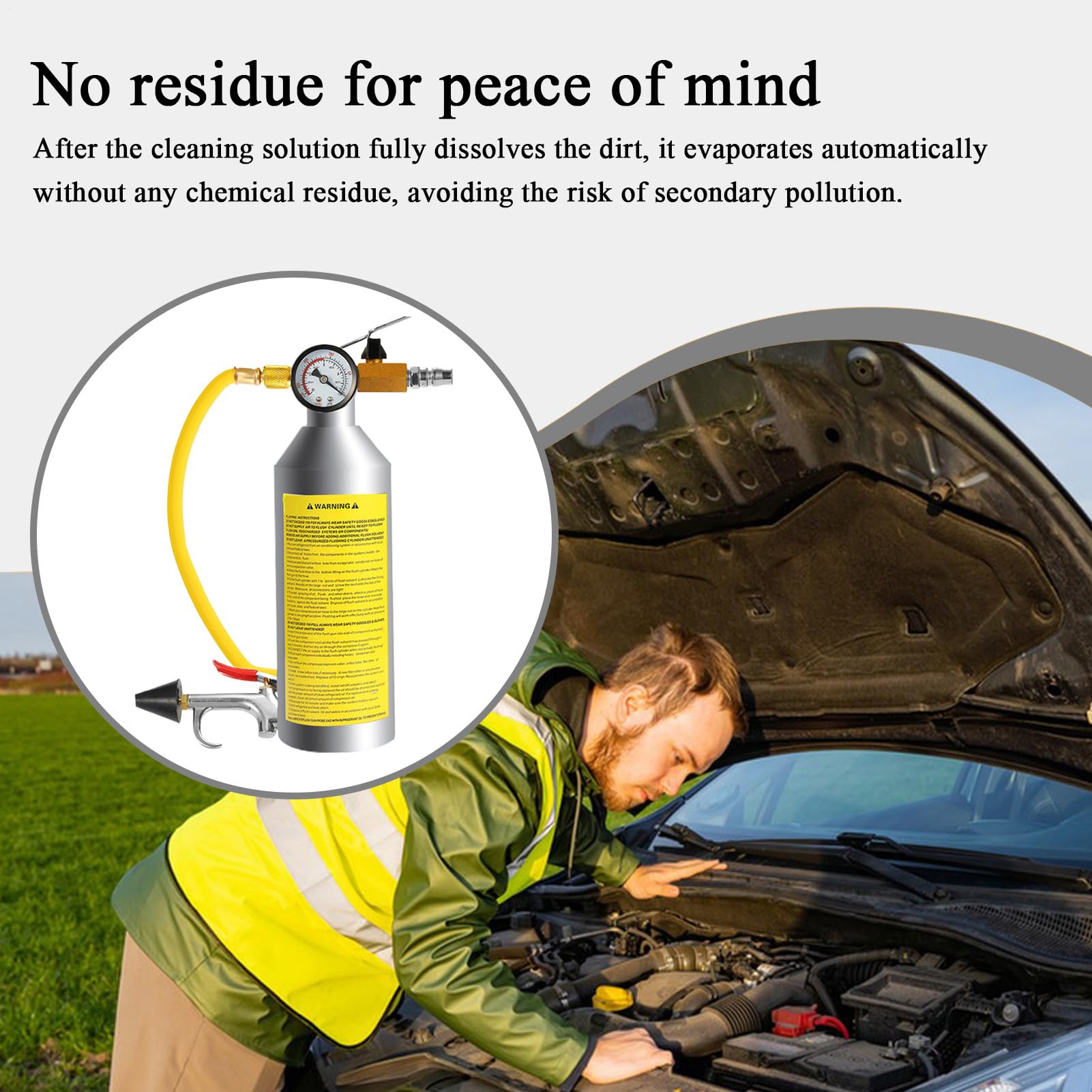 Nettoyant Climatisation AC Kit d'Outils de Nettoyage Professionnel pour