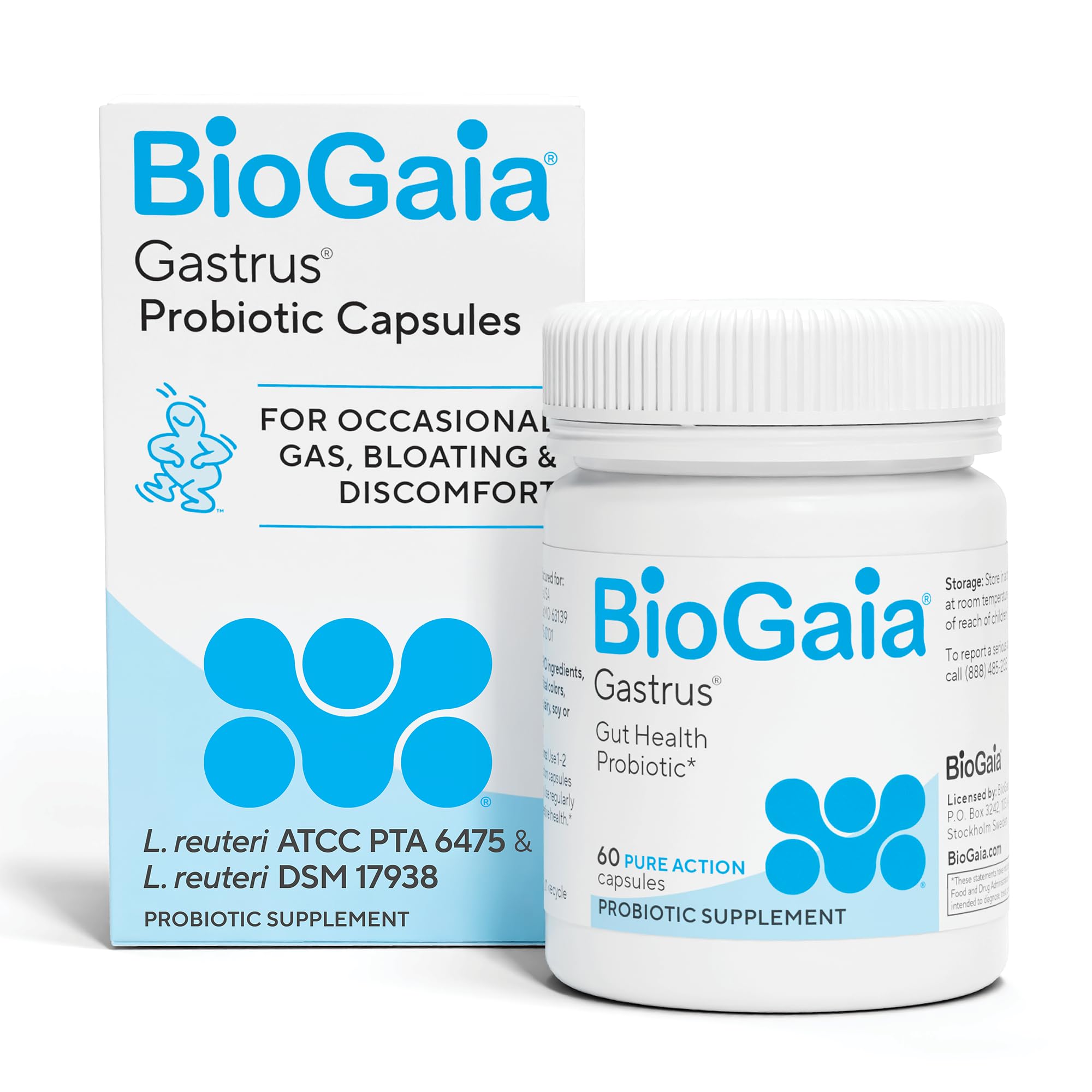 BioGaia Gastrus L reuteri Probiotic | 35 Years of Clinical Gut Research