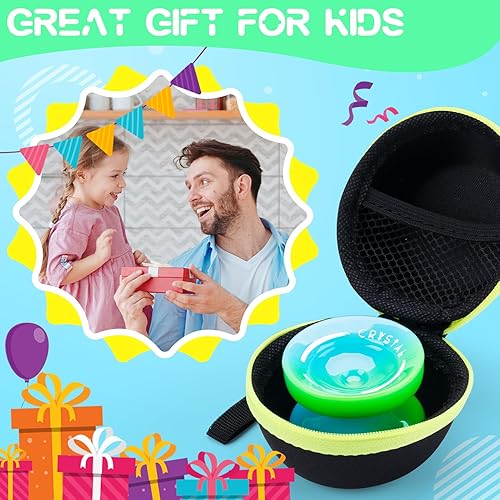 Miniatura 6 de Crystal Yoyo K2 Responsive Yoyo para niños, Yoyo profesional que no responde para avanzados, yoyos para adultos y principiantes con 12 cuerdas de Yo