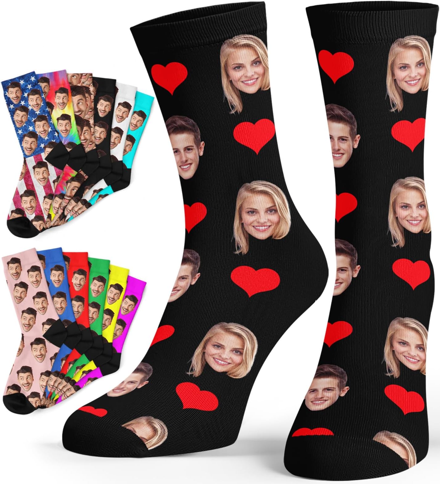 Custom Face Socks with Photo Personalized Socks with Photo Custom Sock for Men with Faces Customized Sock