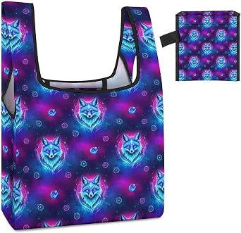Foldable Reusable Grocery Shopping Tote Bags Travel Recycle Shopping Bags