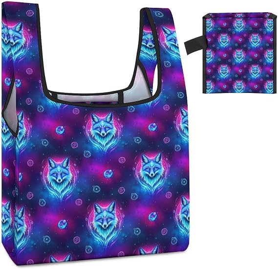 Foldable Reusable Grocery Shopping Tote Bags Travel Recycle Shopping Bags