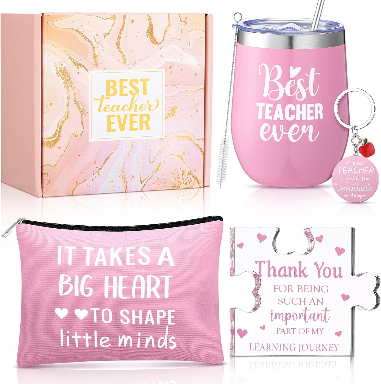 Amazon.com: Patelai 5 Pcs Teacher Appreciation Gift Set for Women End ...