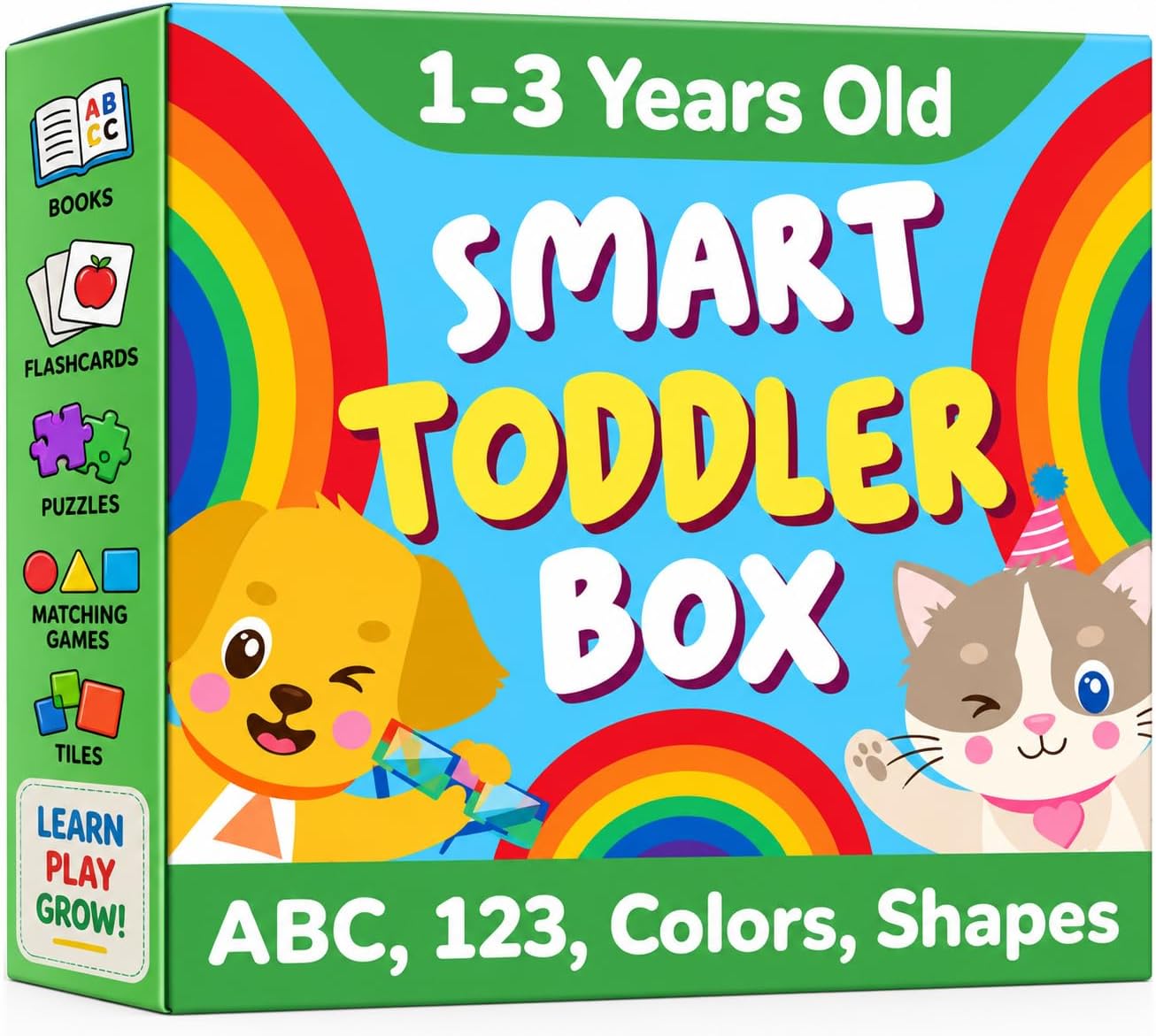 TOYVENTIVE 3 Year Old Boy Birthday Gift, Toys for 2 Year Old boy