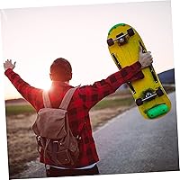 Vista 3 de INOOMP Parachoques de patineta Pro Skateboard Part Anti-Colisión Plástico