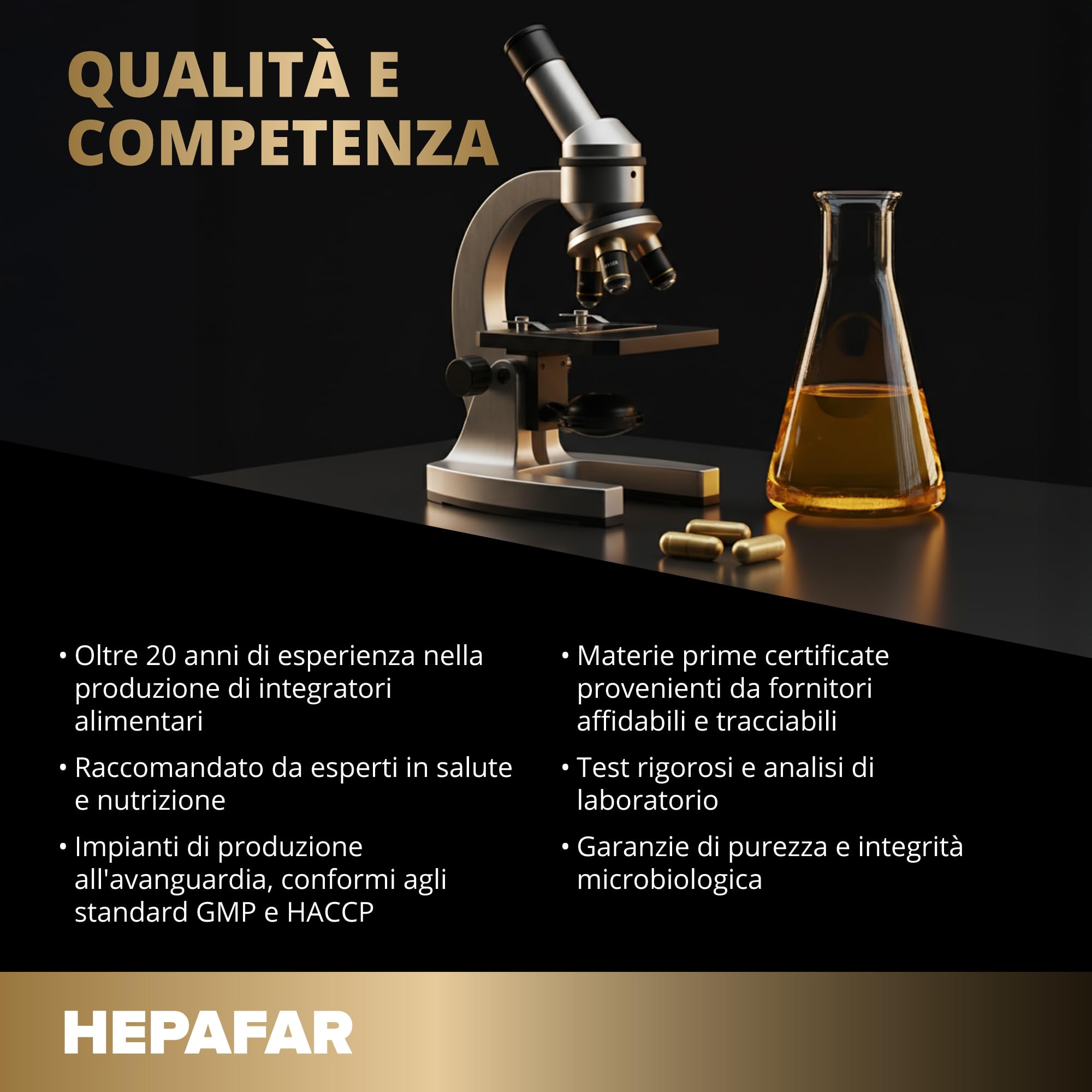 Hepafar Gold Premium con Glutatione, Curcuma, Cardo Mariano, Colina, Carciofo e Zenzero - Integratore per il fegato, 60 capsule, di Sensilab