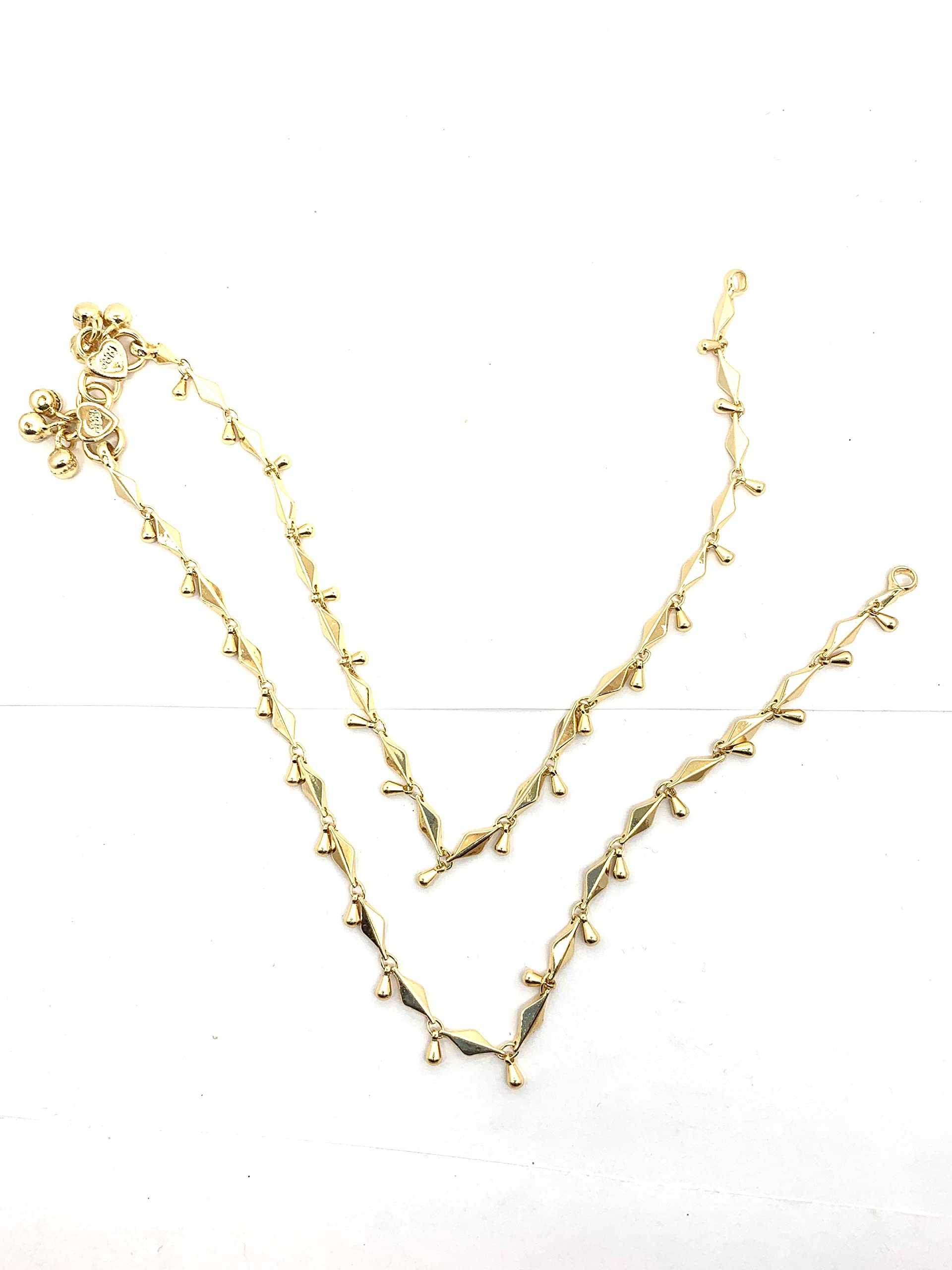 Daily Use, Stylish Impon/Panchaloha/5 Metal Guaranteed Beautiful Anklet/Kolusu/Padhasaram/Payal for Girls and Women - P30 (B09ZHYR9YL) Amazon Price History, Amazon Price Tracker