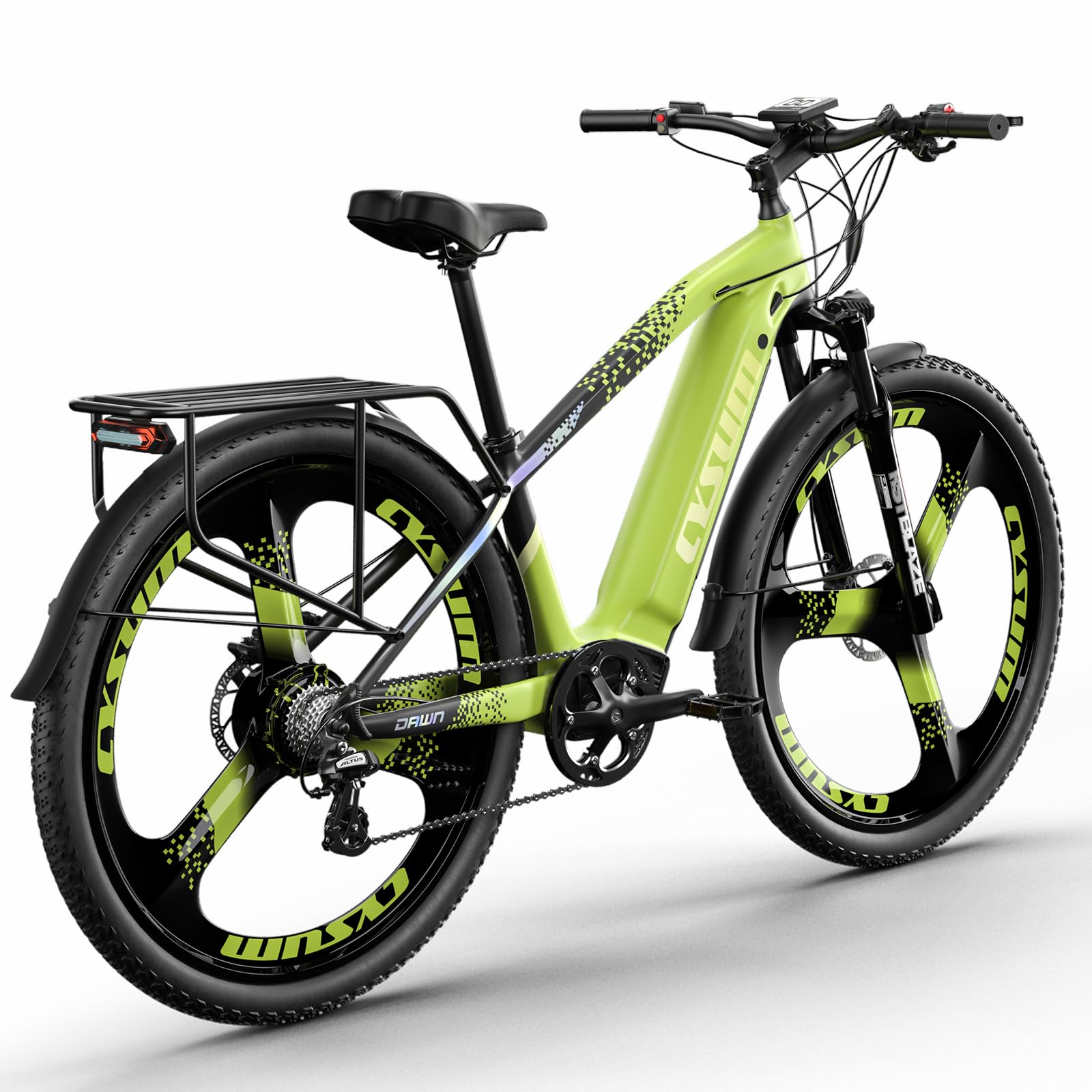 cysum Speedy Vélo électrique Adulte, 29'' VTT électrique Homme Femme, Batterie Lithium 48v 15Ah, Moteur 250W 25km/h, autonomie 100-120km, Frein à Disque hydraulique,E-Mountainbike