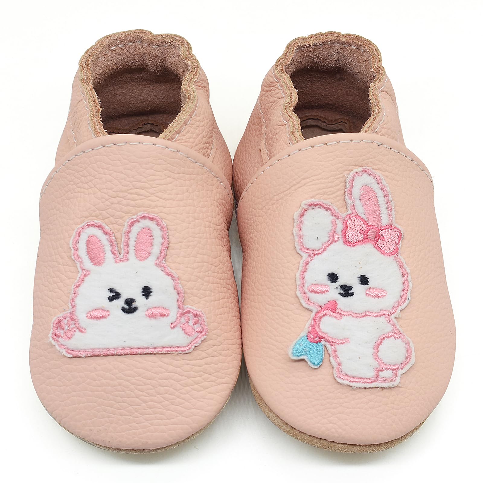 Owlowla Baby Soft Sole Leather Crib Shoes Infant Toddler Pre-Walker Shoes Boy Girl …