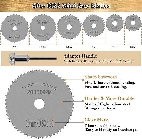 Miniatura 2 de LAMPTOP 47 herramientas y accesorios para carpintería, incluyendo juego de brocas avellanadas, cortador de enchufe de madera, broca escalonada,