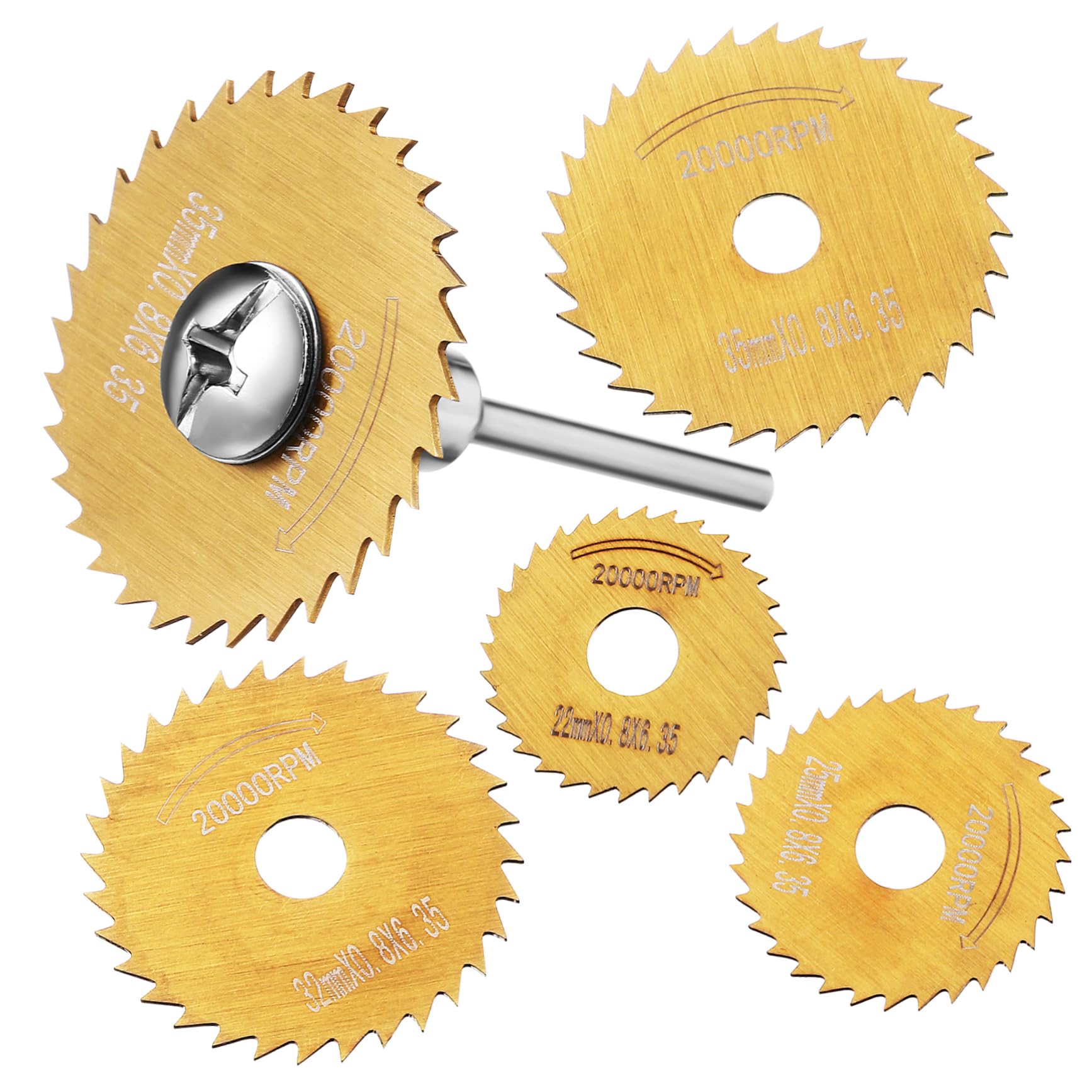 Uonlytech Steel Cutting Discs Circular Saw Blade Cutting Wheel Set Drywall Circle Cutter Fine Craftsmanship