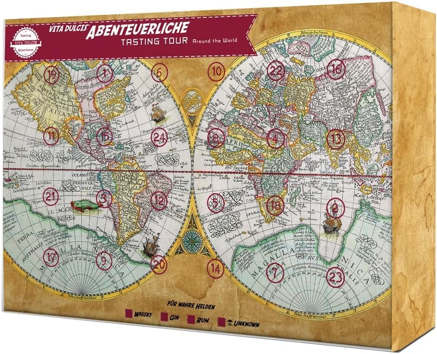 Vita Dulcis Adventskalender Whisky Weltreise Edition 2025-24x0,02l