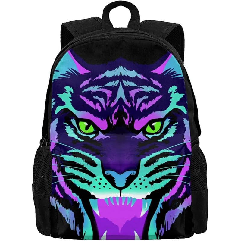 シューズ バッグ 送料無料 沖縄配送 リュックサック リュック バックパック 虎柄 紫 かっこいい 大容量 レディース メンズ おしゃれ かわいい 高校生 軽量 防水 耐久性 旅行 通勤 通学 キャンパス シンプル 男女兼用 プレゼント Yql9kwylas Kaysfitacademy Com