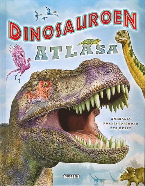 Portada de Dinosauroen atlasa
