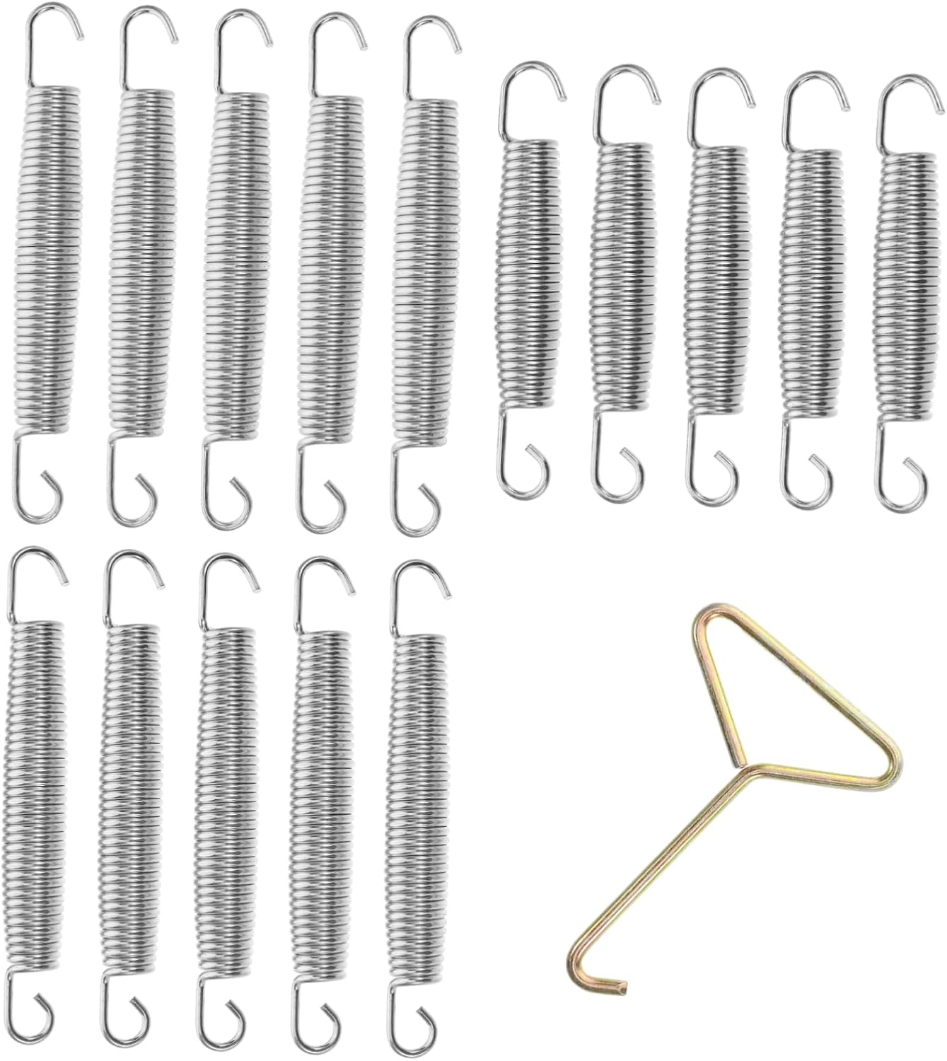 Trampoline Part Replacement Springs T-Hook Puller Easy to Install for Enhanced Bounce and Maintenance