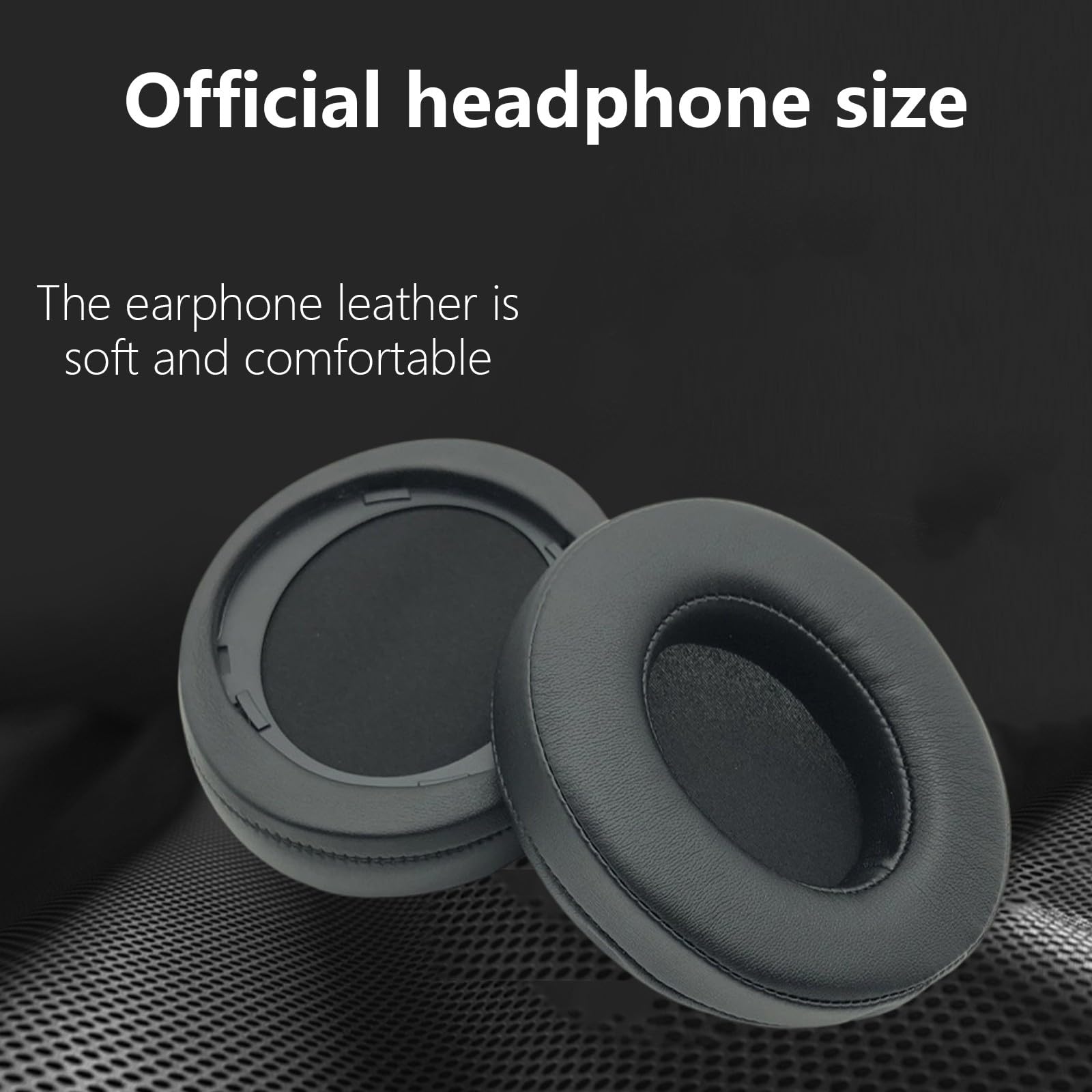 1 par de almohadillas de repuesto de espuma profesional para auriculares SHP9500 SHP9600 con cable aislante de ruido