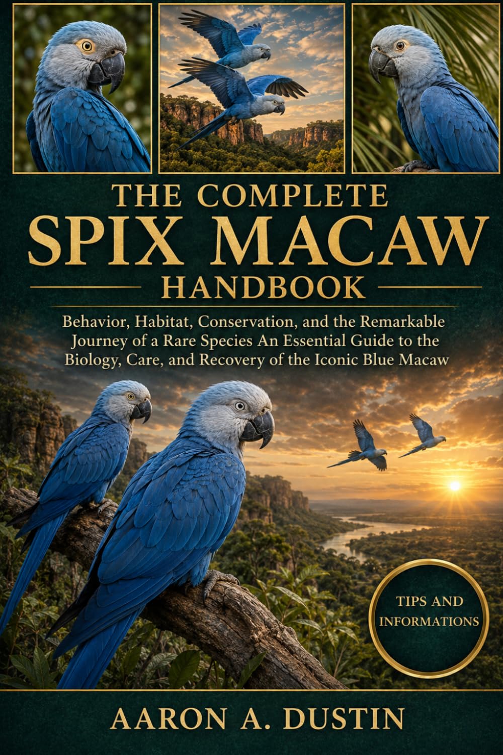 THE COMPLETE SPIX MACAW HANDBOOK: Behavior, Habitat, Conservation, and the Remarkable Journey of a Rare Species An Essential Guide to the Biology, Care, and Recovery of the Iconic Blue Macaw