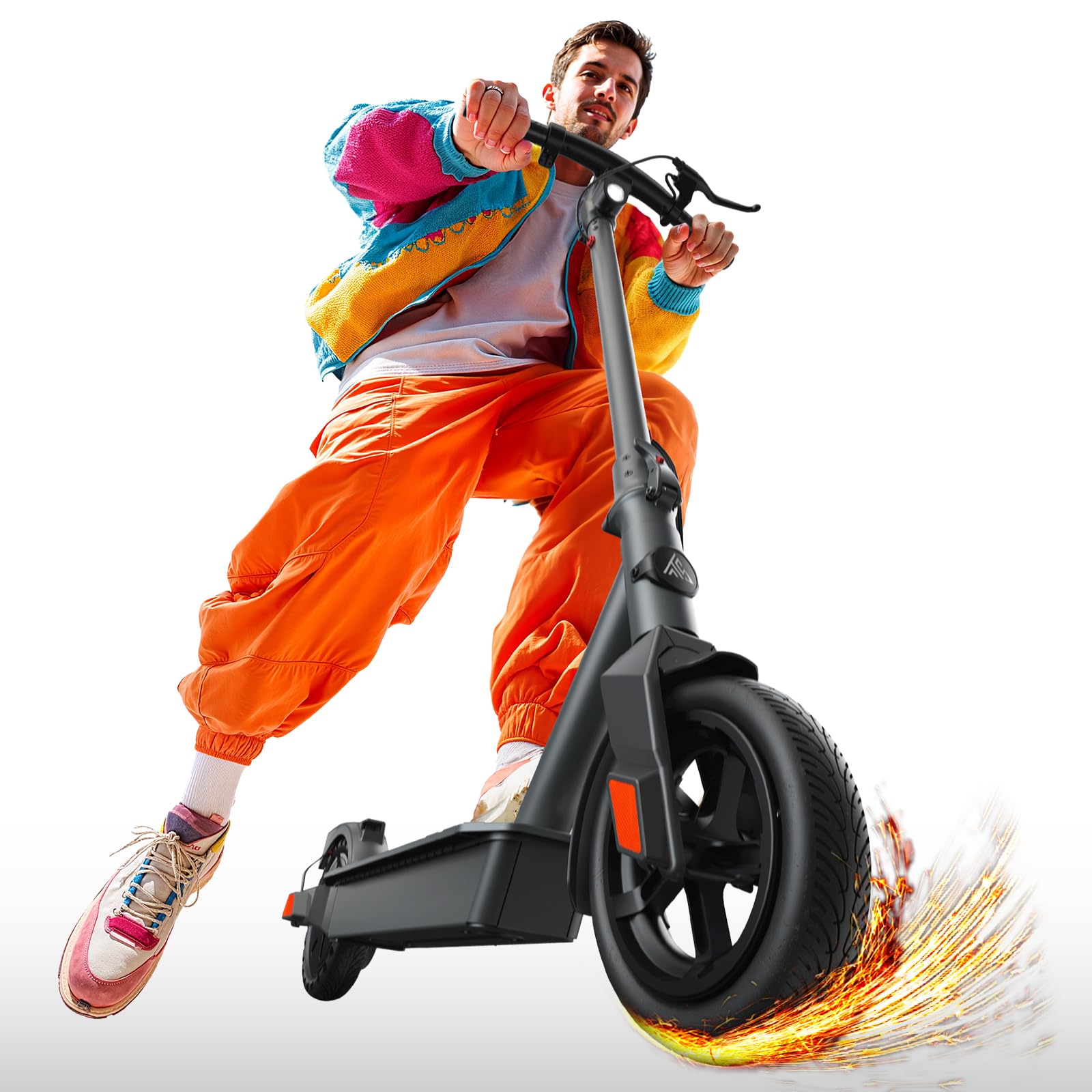 TST Electric Scooter for Adults, Up to 19/23 MPH and 15/20 Miles Long-Range, 500W Peak Motor Foldable E Scooter, 8.5