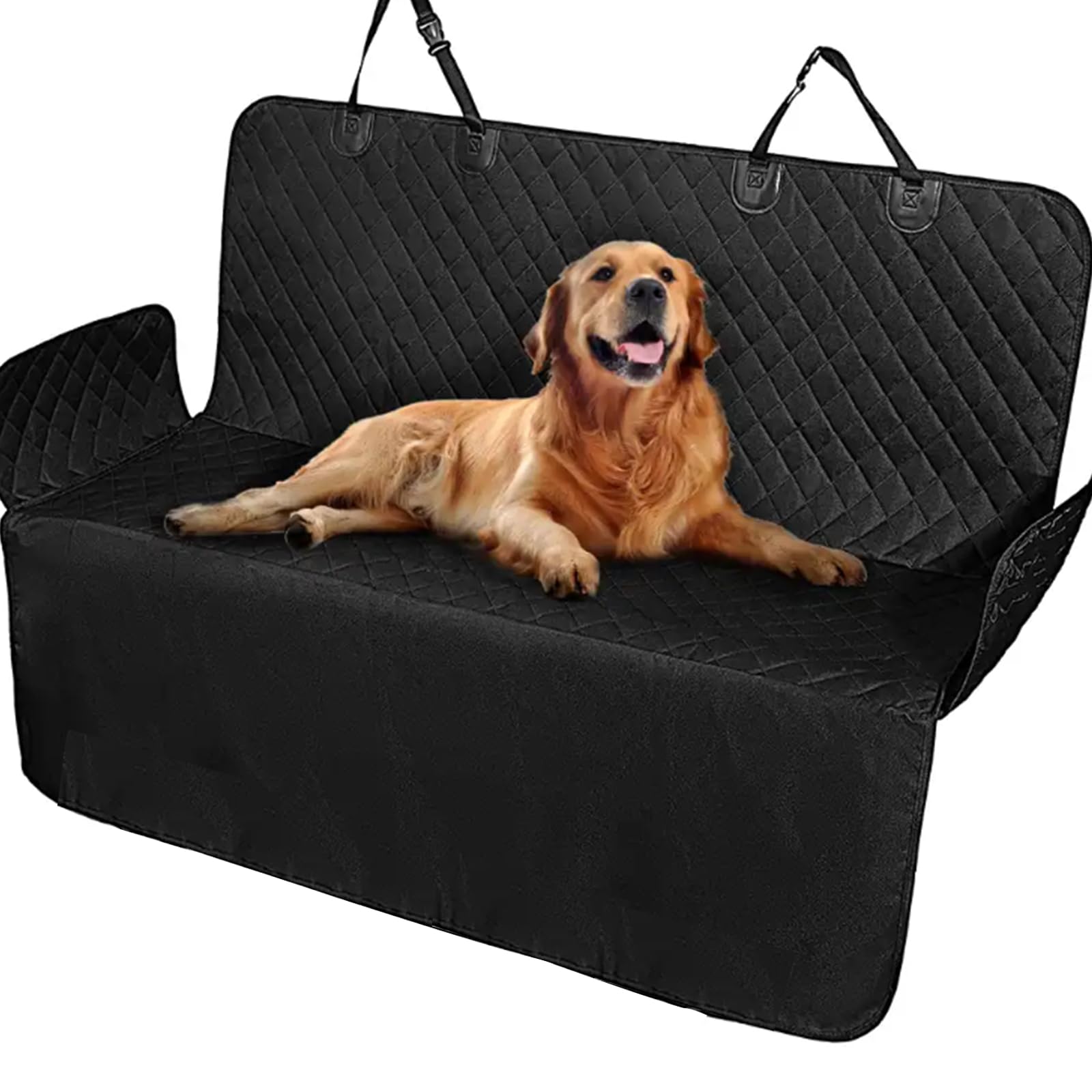 Esenlong Car Seat Cover for Dogs,Waterproof Durable Anti-Scratch Pet Protection Non-Slip Car Rear Seat Protection Cover(137 * 122cm)