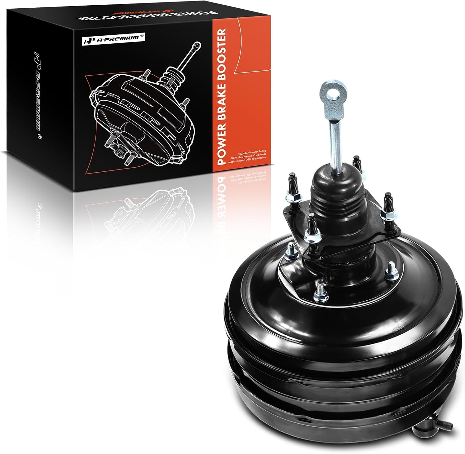 A-Premium Vacuum Power Brake Booster Compatible with Dodge Ram 1500/Ram 2500/Ram 3500, 2002-2007, Without Master Cylinder